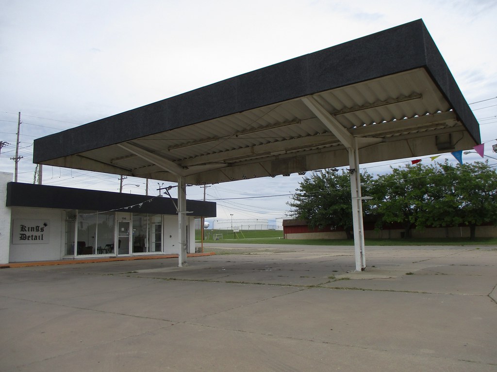 KerrMcGee Gas Station Cushing,OK a photo on Flickriver