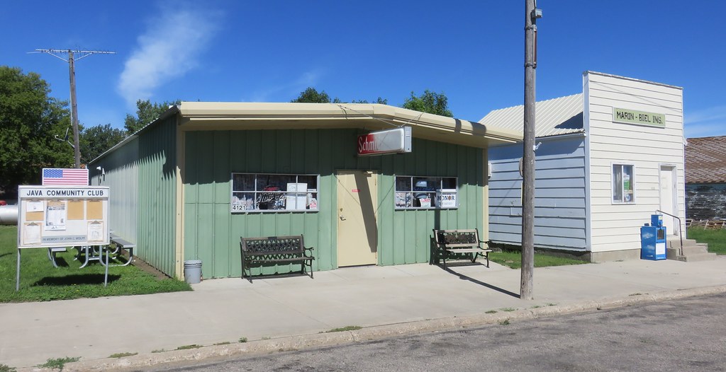Storefront Buildings (Java, South Dakota) Java, South Dako… Flickr