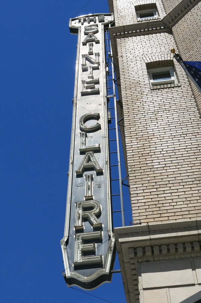 Vintage Neon Blade Sign The Sainte Claire San Jose, Ca… Flickr