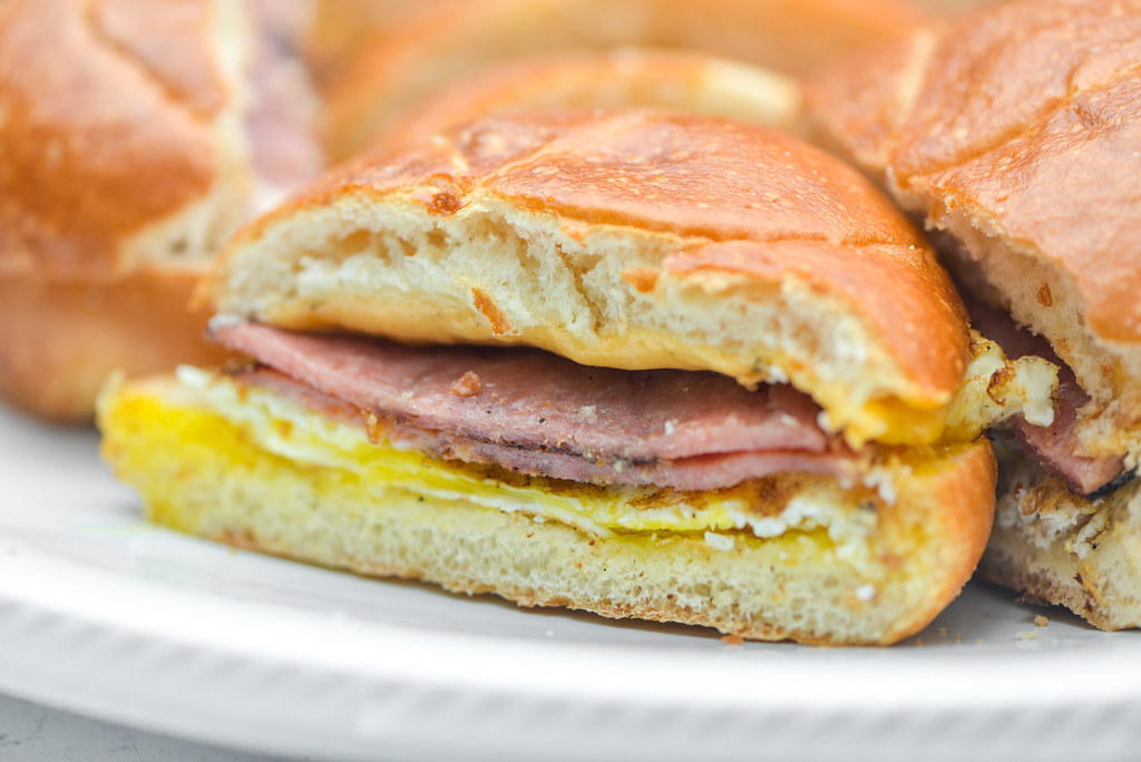 Pork Roll Breakfast Sandwiches Joshua Bousel Flickr