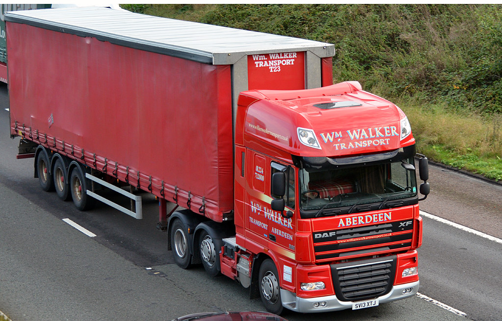 Wm.Walker Transport SV13XTJ M6 Alsager 29/09/2016 Flickr