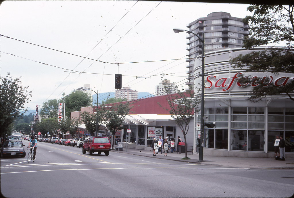 Safeway, Davie Street, West End, Vancouver, BC June 199… Flickr