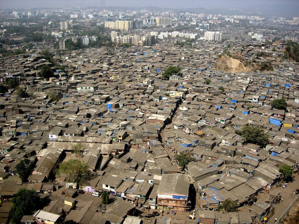 The slums of Mumbai Makes me a little claustrophobic, even… Flickr