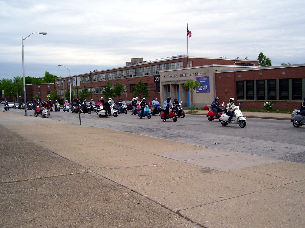 Scooters 1 Also on the way back from the park, we saw this… Flickr