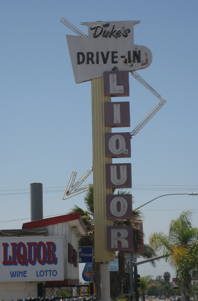 Duke's Drive In Liquor On El Cajon Boulevard Flickr