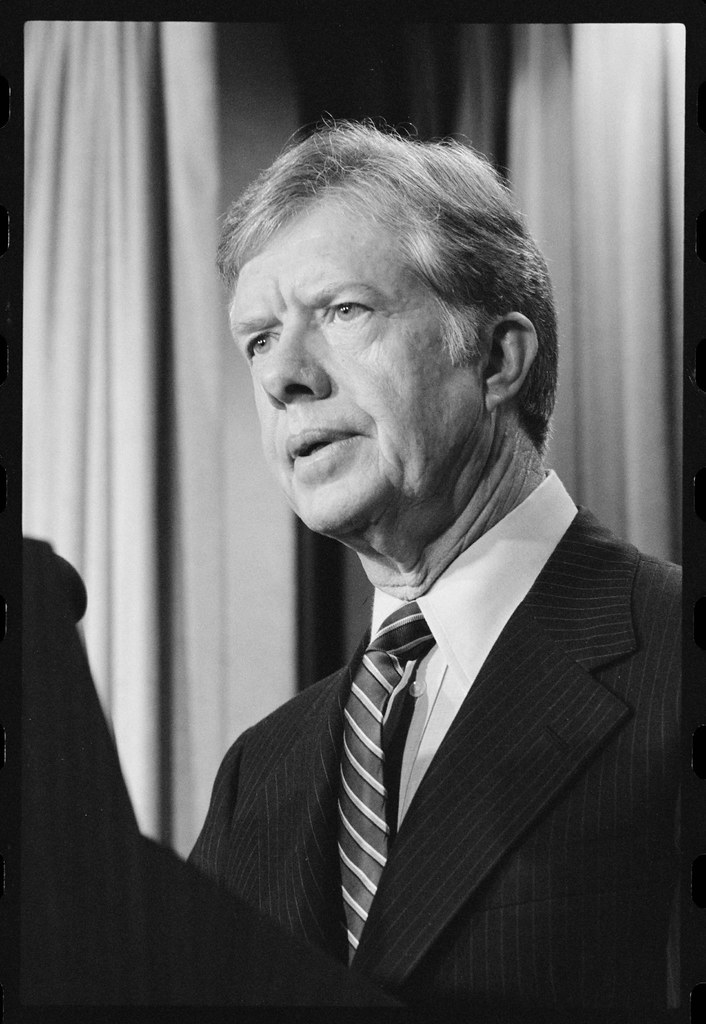 No Known Restrictions President Jimmy Carter Announces Sa… Flickr