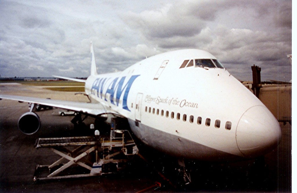 Pan Am "Clipper Spark of the Ocean" Pan Am 747121. Most o… Flickr