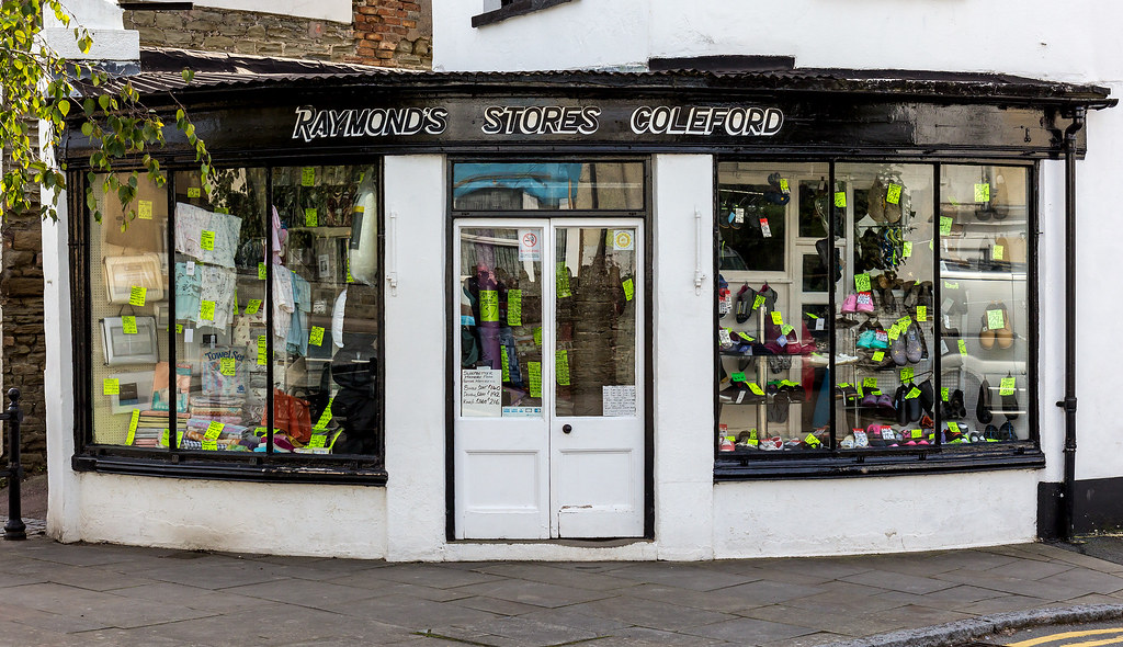 Retail shops in Coleford, Gloucestershire. Retail shops in… Flickr