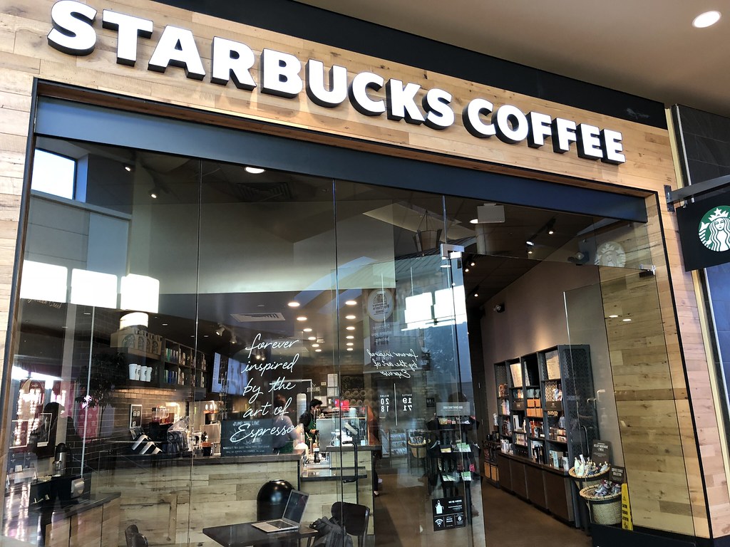 Jordan Creek Town Center West Des Moines, Iowa Starbucks Coffee a