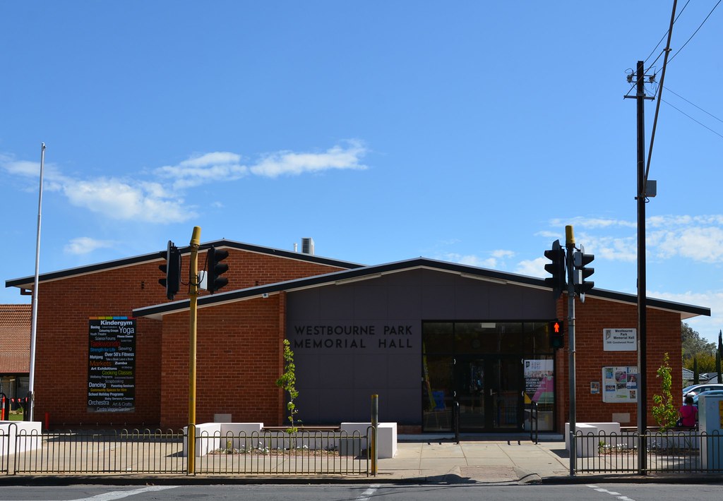 Westbourne Park Memorial Hall, South Australia *Westbourne… Flickr