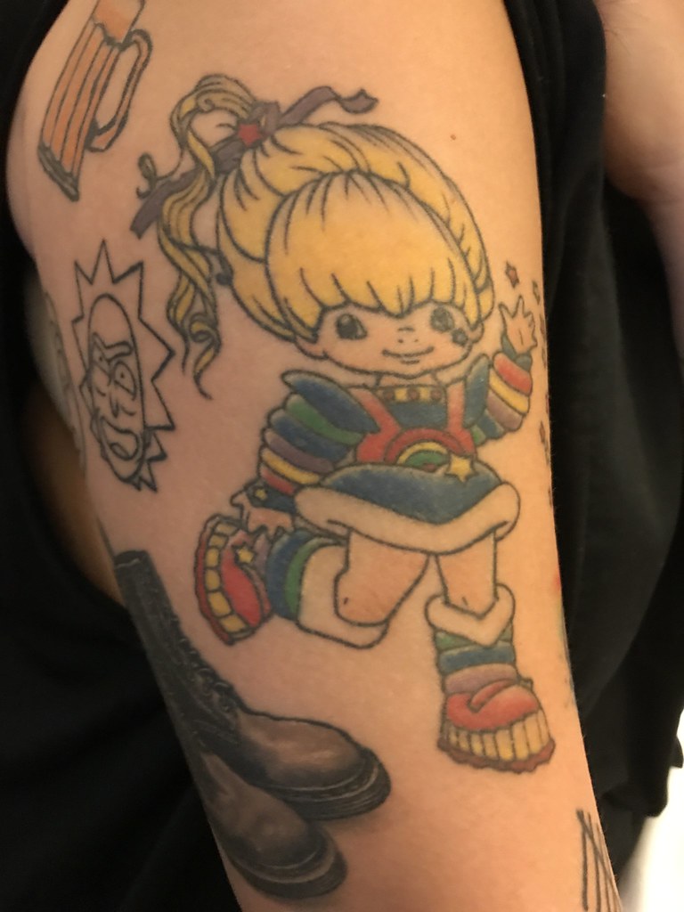 Rainbow Brite Tatoo of Pam Pascual Annie TanYee Flickr