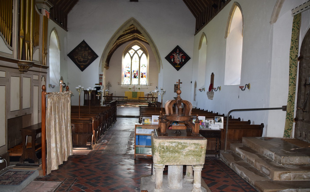 looking east St Mary, Thorpe Morieux, Suffolk It had been … Flickr