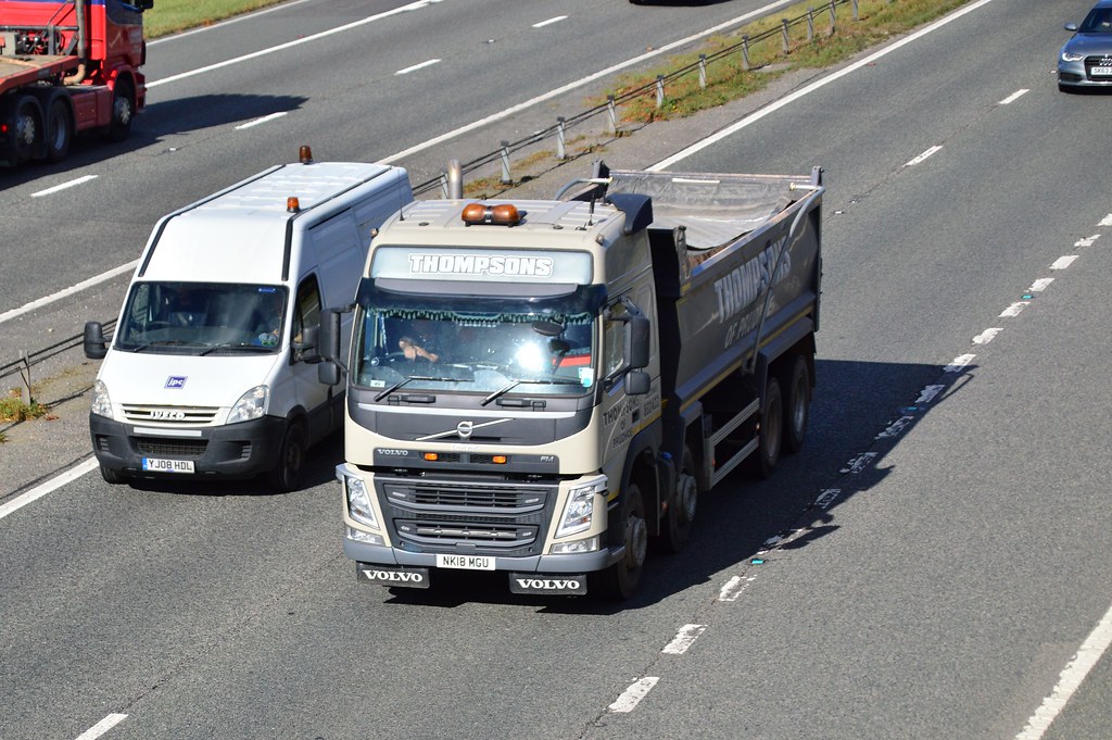 Thompsons (of Prudhoe) NK18 MGU NORTH EAST TRUCK PHOTOS Flickr