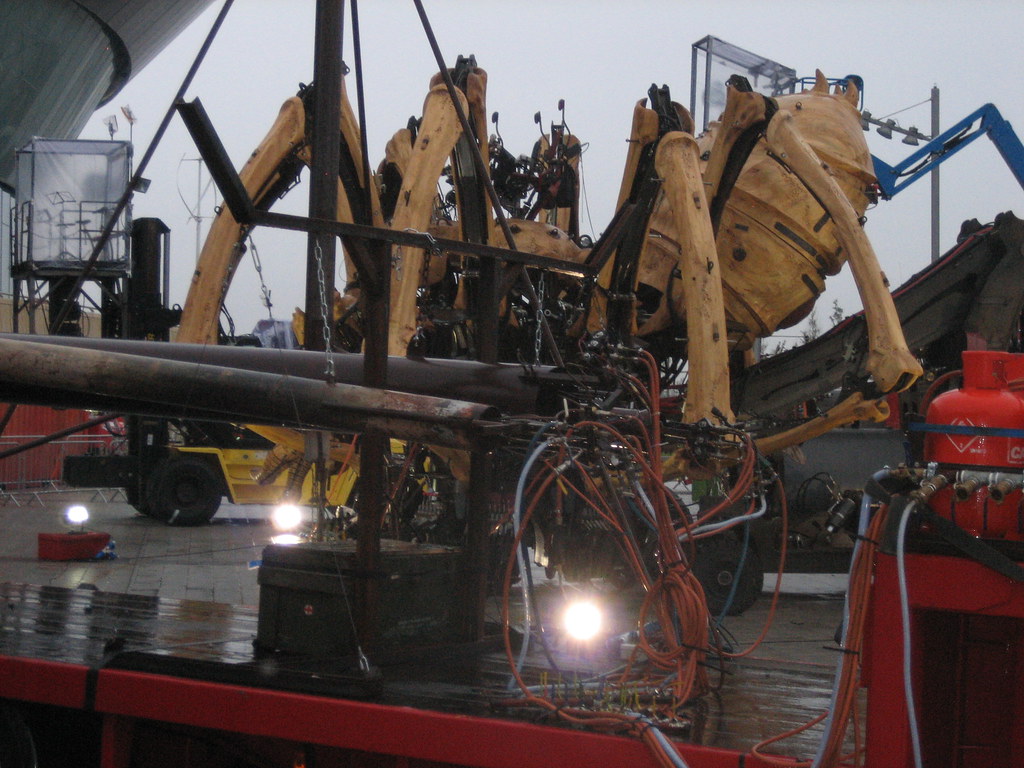 Spider At Rest in the Morning Liverpool's Giant Spider La… Flickr