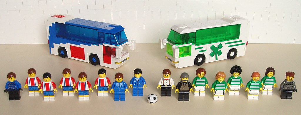 Football Team Buses LEGO Town FC & Celtic (LEGO) Flickr