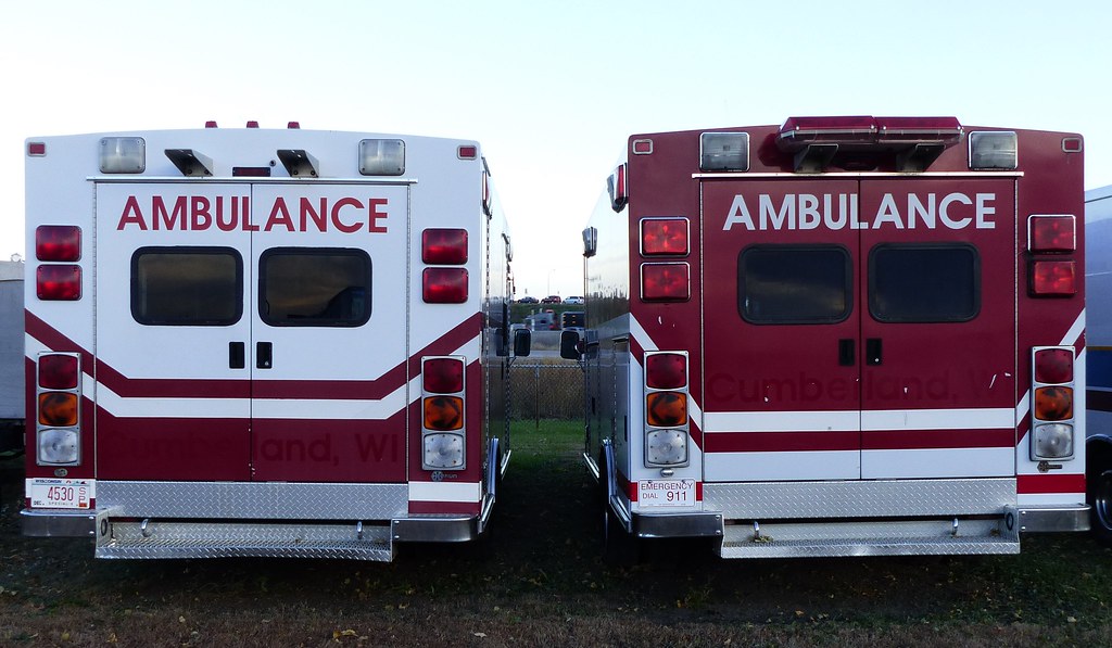 Former Wisconsin ambulances at 94 Sales in Monticello, MN Flickr