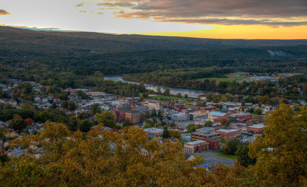 Sunrise over Port Jervis, New York From Brox Park ap0013 Flickr