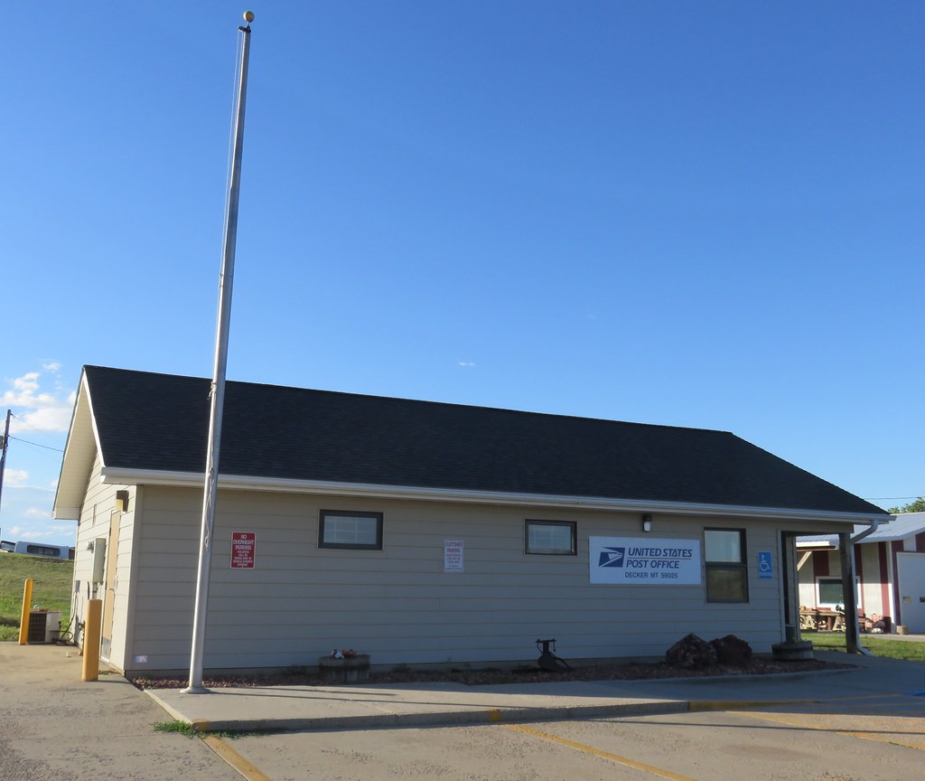 Post Office 59025 (Decker, Montana) Decker, Montana is loc… Flickr