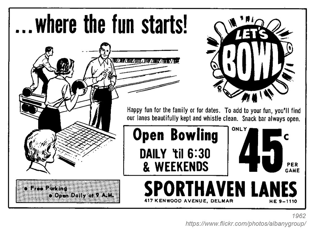 1962 sporthaven lanes bowling a photo on Flickriver