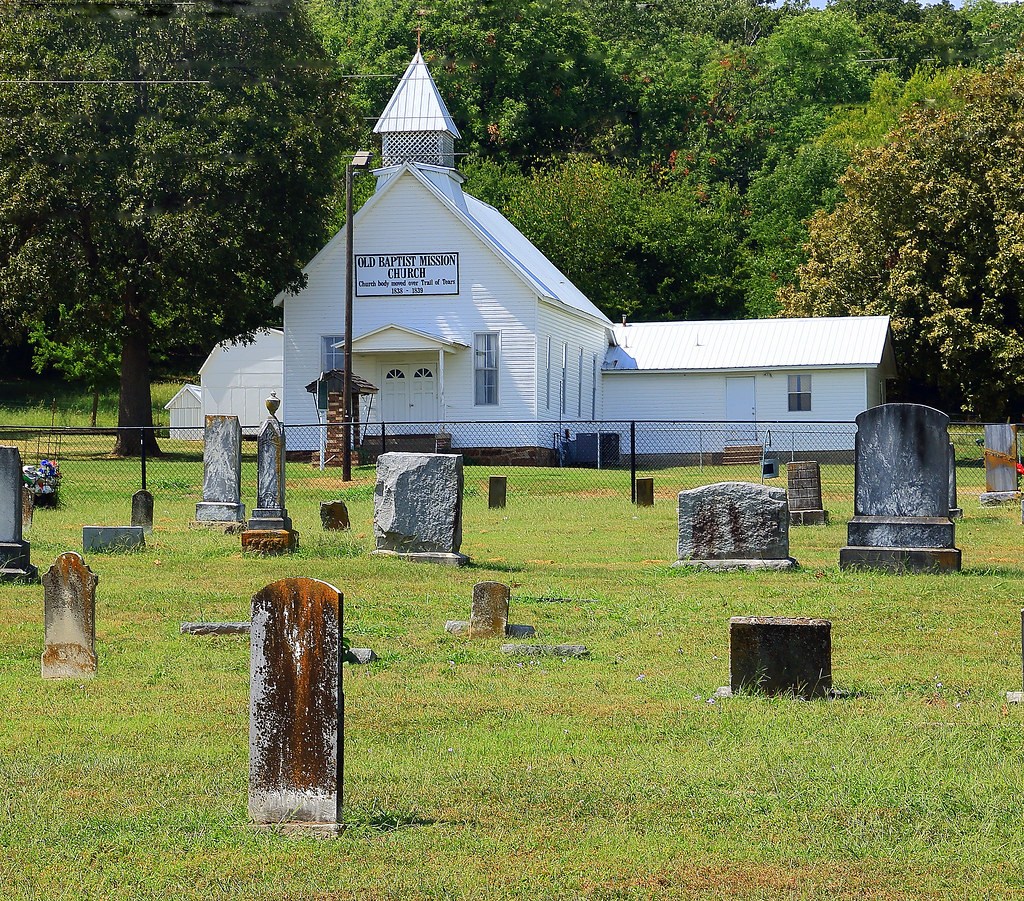 Old Baptist Mission Church and Cemetery Between Watts an… Flickr