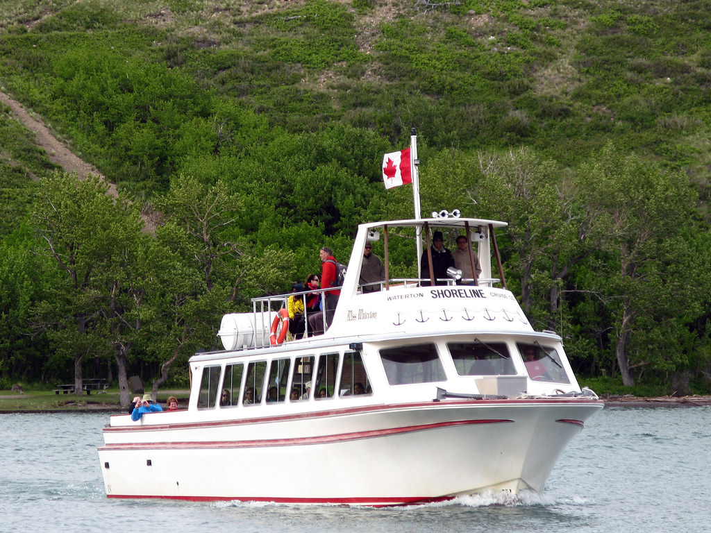 The tour boat Miss Waterton, Waterton Shoreline Cruise Flickr