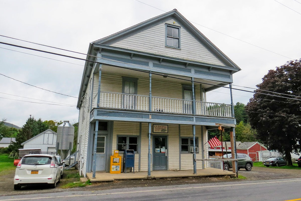 East Meredith, NY post office Delaware County. Photo by E … Flickr