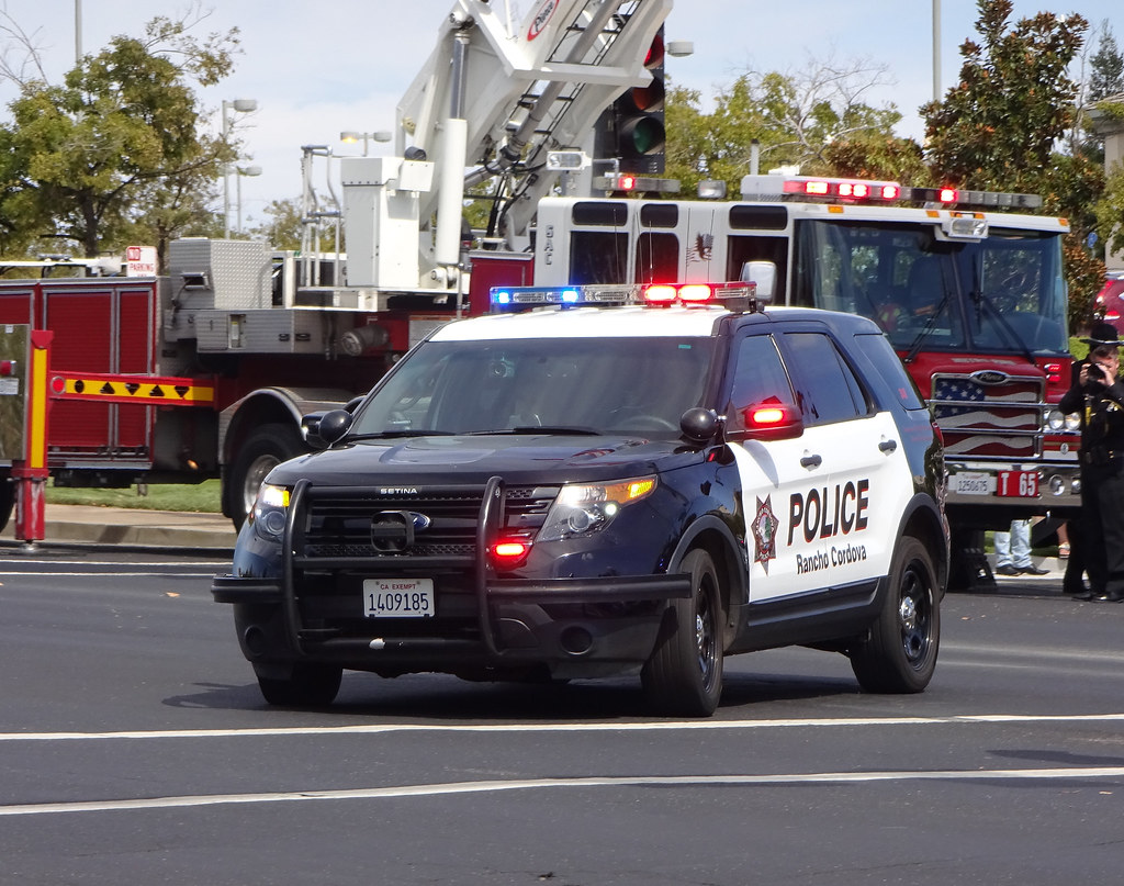 Rancho Cordova Police Ford Explorer front view Sacramento … Flickr