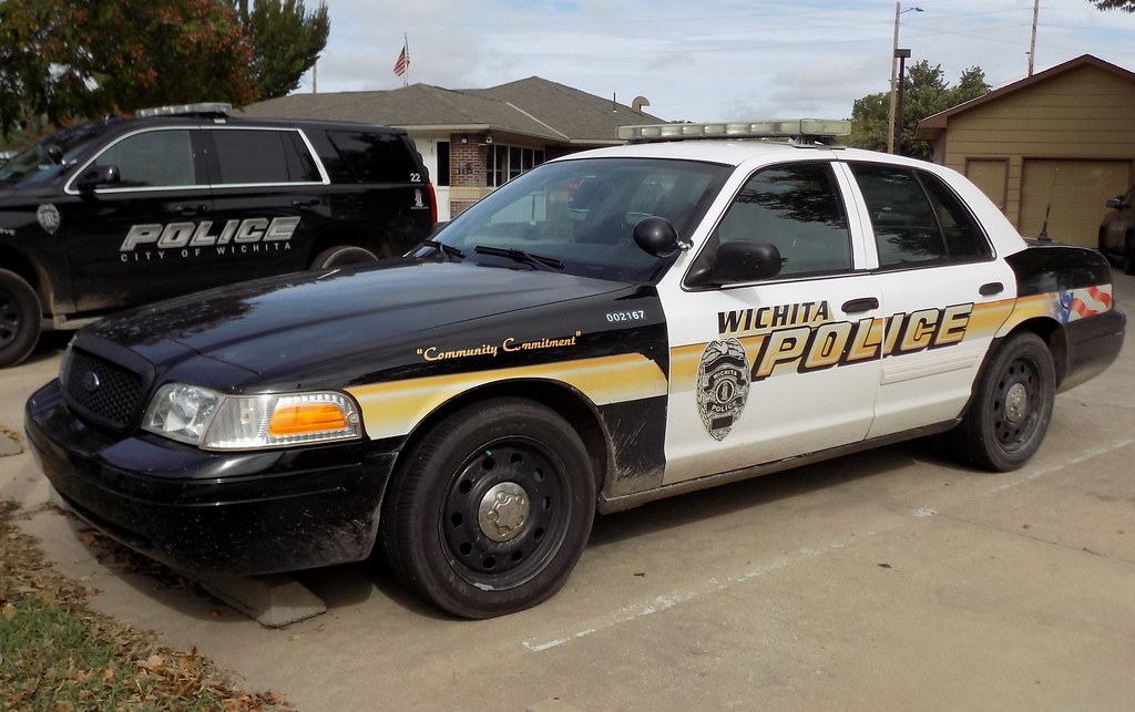 Wichita KS Police Department Ford Crown Victoria Kansas Law
