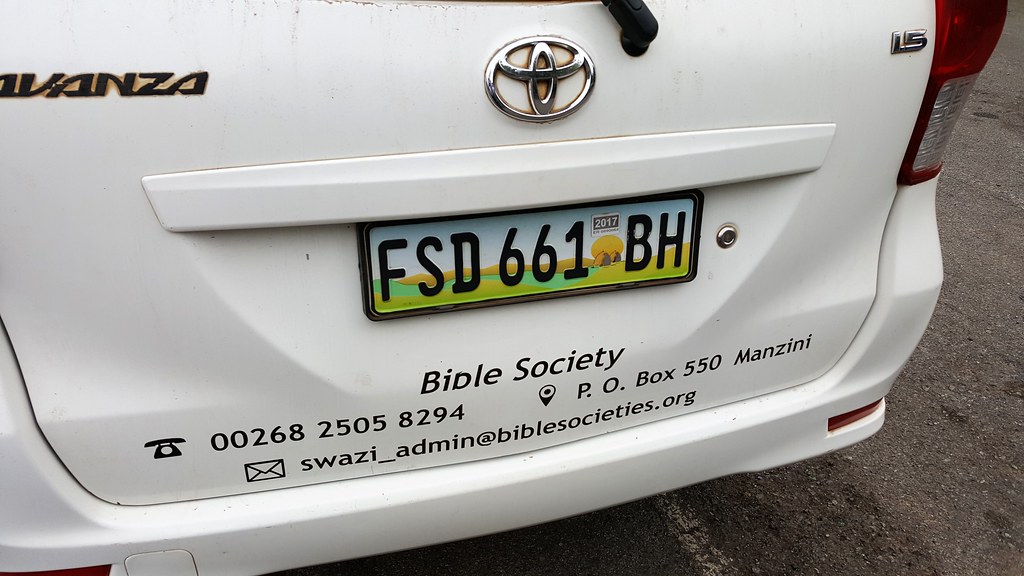 Swaziland Car Numberplate 20180927_082134 Normann Flickr