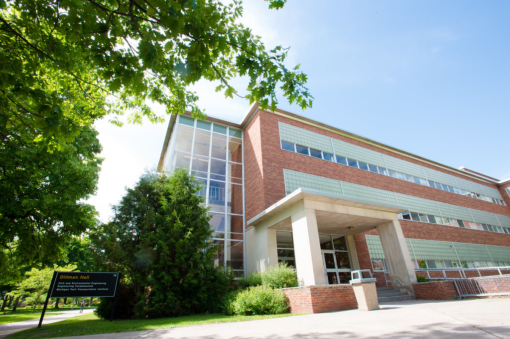 Dillman Hall Exterior Michigan Tech Flickr