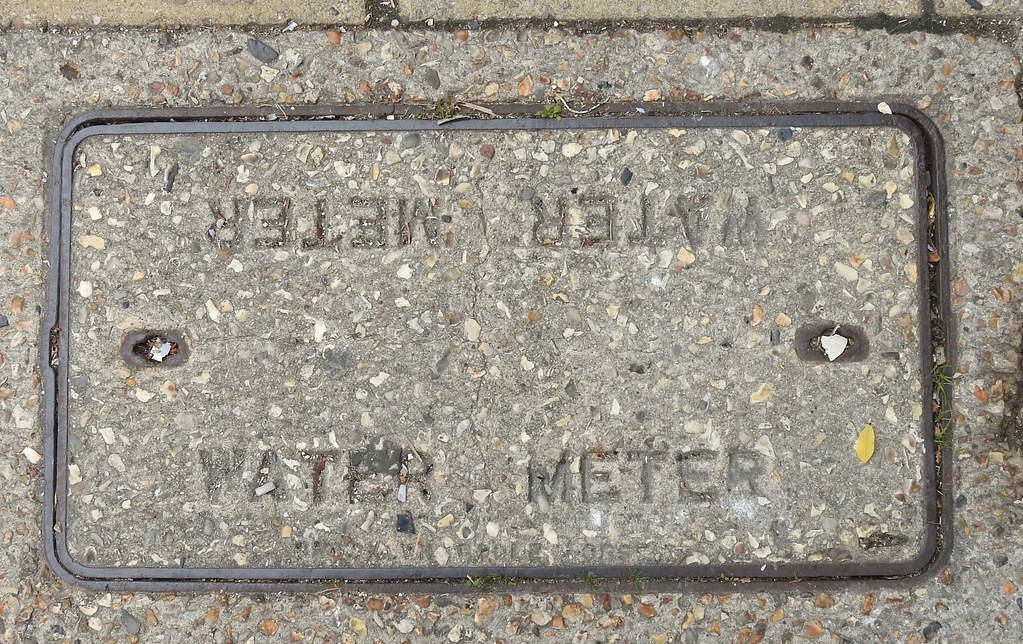 Concrete Water Meter Access Cover, High East Street, Dorch… Flickr