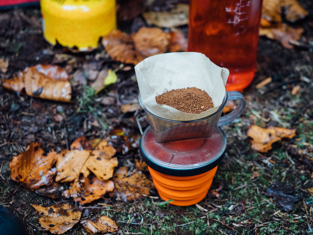 Drip coffee while camping in Biei (Hokkaido, Japan) Flickr
