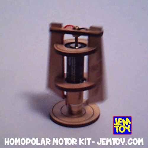 homopolar motor Easy to build geeky laser cut kit by JEMTO… J.E