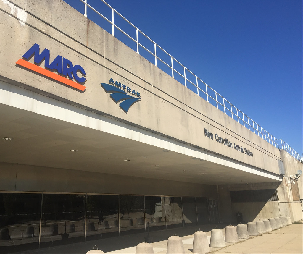 MARC AMTRAK New Carrollton Amtrak Station (NCR), New Carro… Flickr