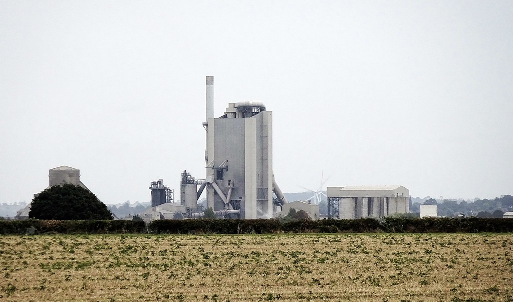 Rugby Cement Works From Lawford Heath Saxon Sky Flickr