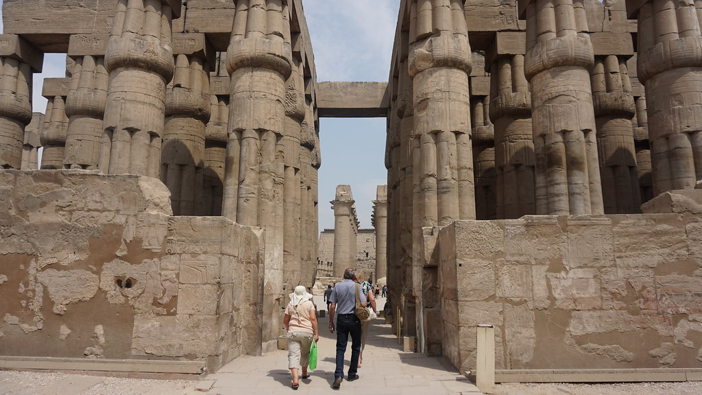 The Hypostyle Hall, the Luxor Temple, East Bank, Valley of Nile, Egypt