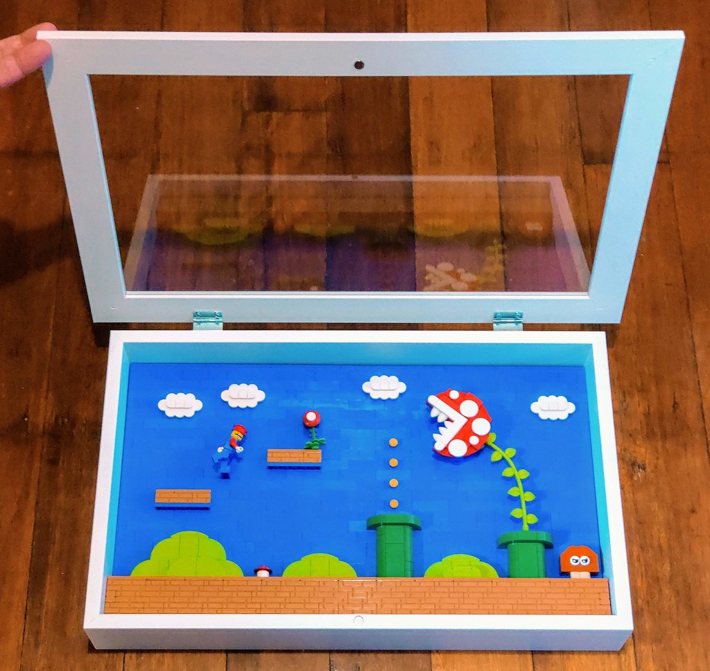 Kasseby frame from IKEA with mario Lego picture. tikitikitembo Flickr