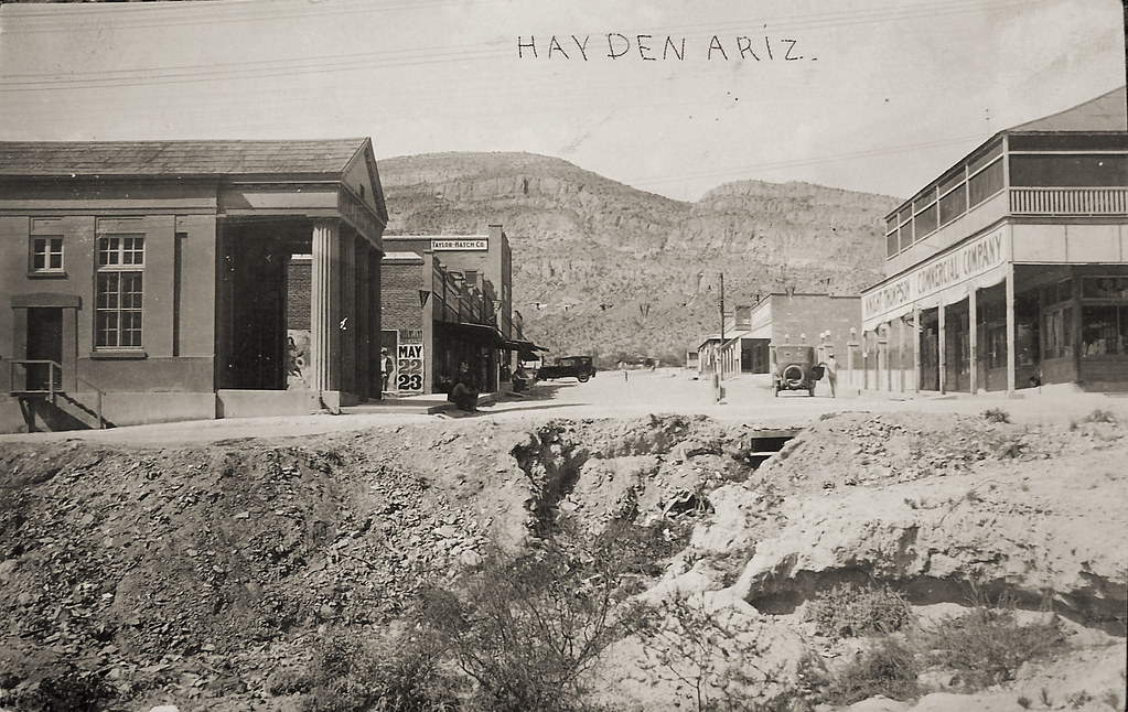 vintage view of hayden, arizona I wonder what the big deal… Flickr