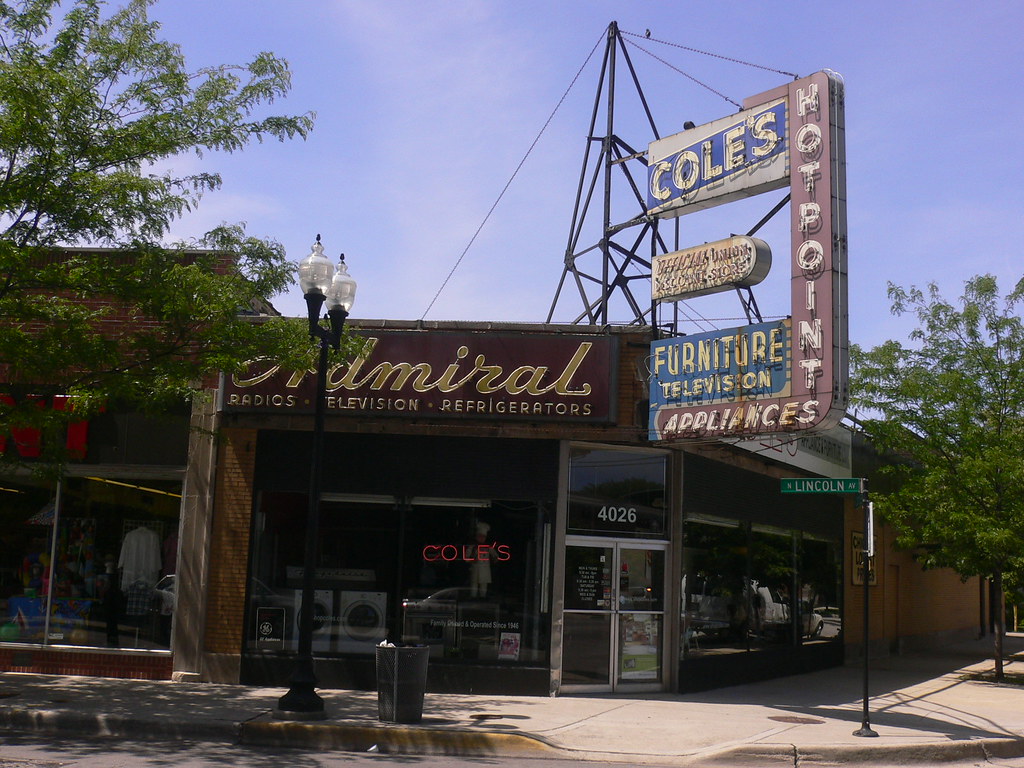 Cole's Appliances Lincoln Avenue Chicago a photo on Flickriver