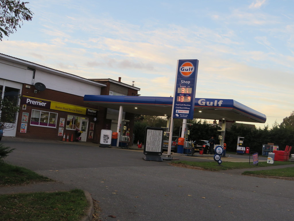 Gulf Boston Road Service Station, Horncastle, Lincolnshi… Flickr