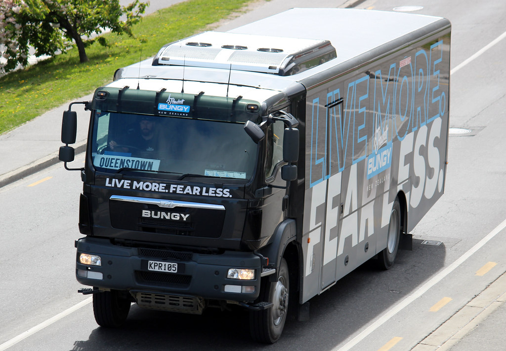 MAN TGM, NZ truck, Queenstown Bungy passenger transport Flickr