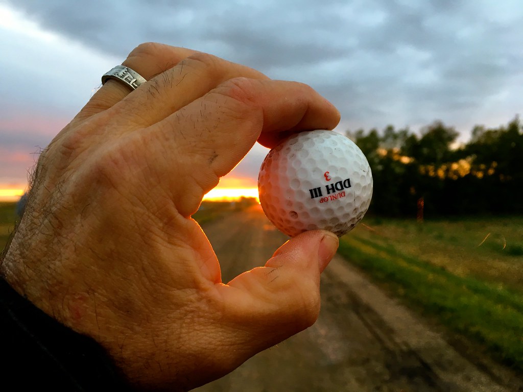 Hole in Sun No idea who launches golf balls into the empty… Flickr