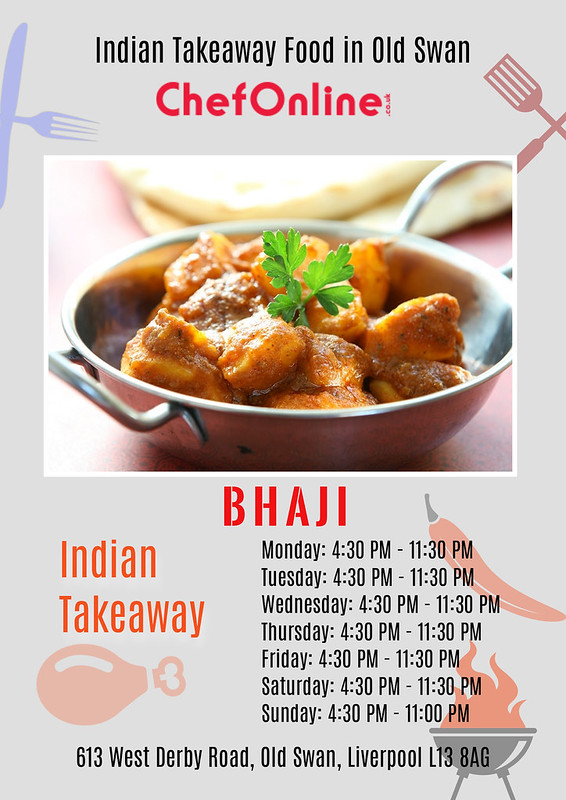 Indian Takeaway Restaurant Near Old Swan, Liverpool Indian Bhaji