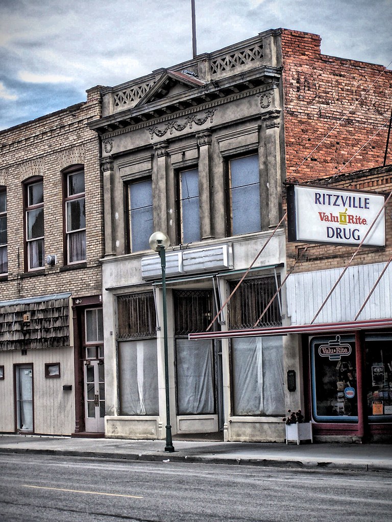 Ritzville Washington A. F. Rosenoff Building Former Dr… Flickr