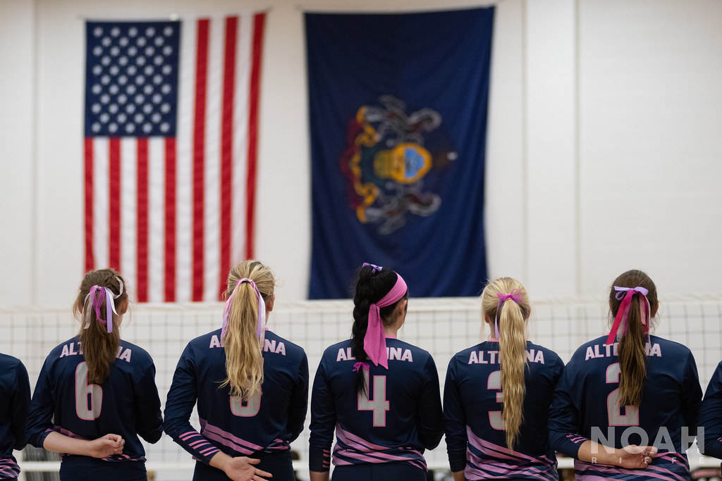 Penn State Altoona vs. La Roche College Women's Volleyball 2018