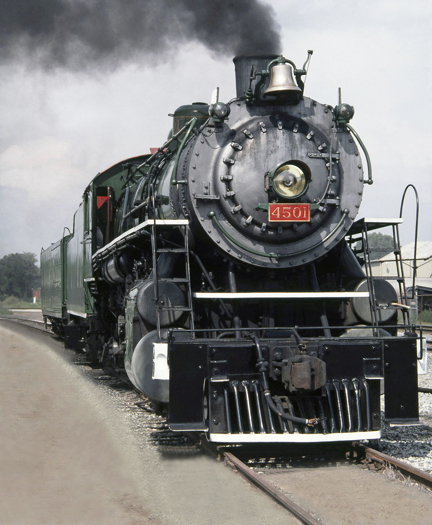 Southern Railway steam locomotive # 4501, has been prepare… | Flickr