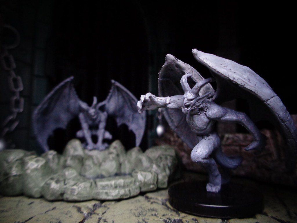 Gargoyles Statues brought to life, monsters of pure elemen… Flickr