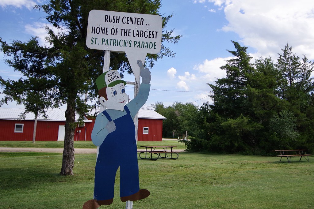 Rush Center, Kansas Home of the World’s Largest St. Patric… Flickr
