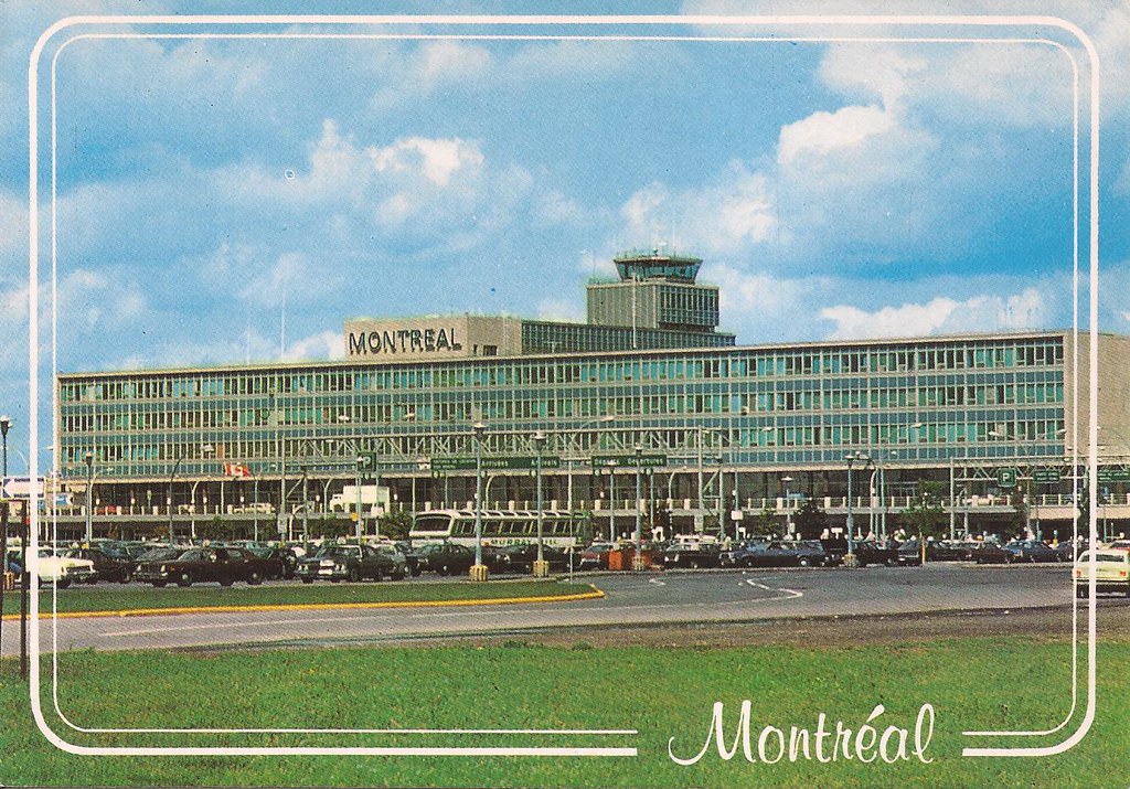 Montreal Dorval Airport (YUL) postcard circa early 1980'… Flickr