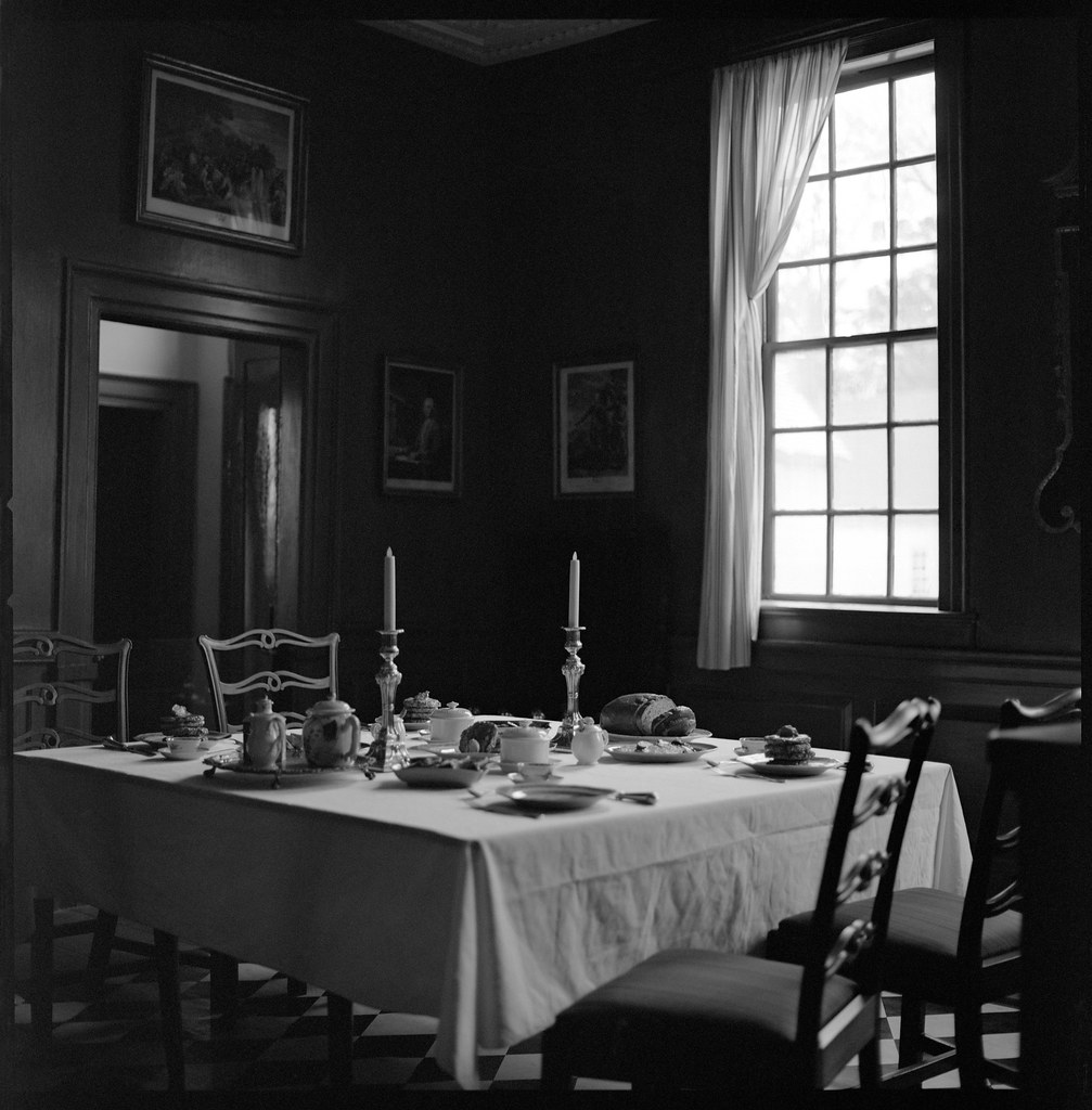 and martha washington's dining room mount vernon, … Flickr